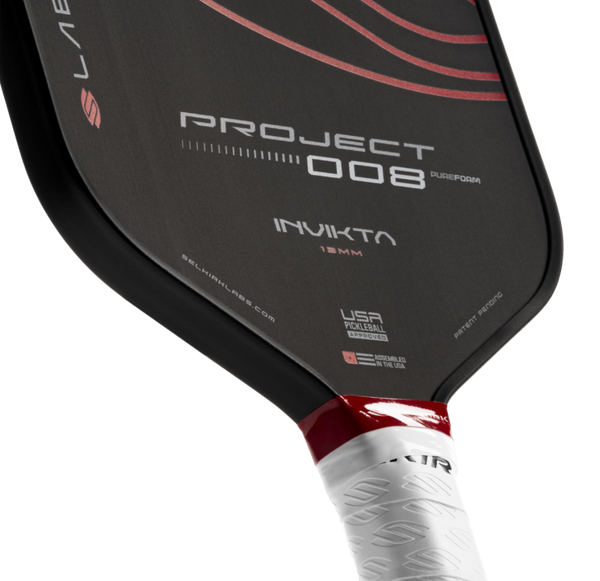  Vợt Pickleball Selkirk LABS Project 008 Invikta 'Black Red' 