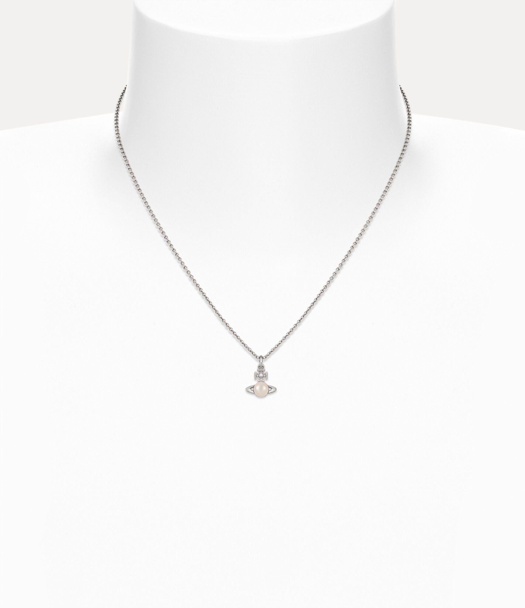  Vòng Cổ Nữ Vivienne Westwood Balbina Pendant 'Silver' 