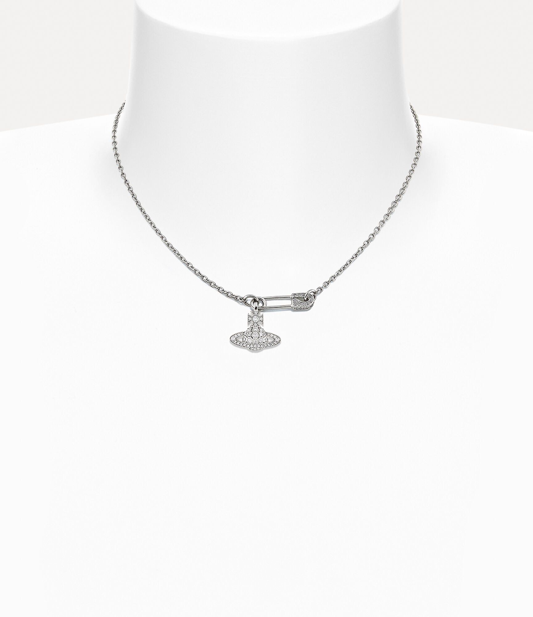  Vòng Cổ Nữ Vivienne Westwood Lucrece Pendant 'Silver' 