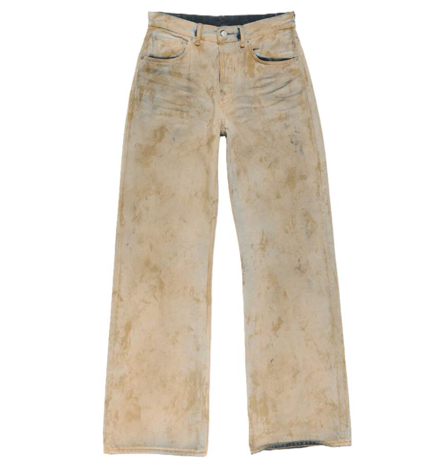  Quần Nữ Acne Regular Fit Jeans - 2021F 'Sand Beige' 