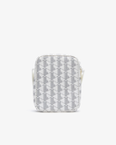  Túi Nam Lacoste Monogram Print Camera Bag ‘White' 
