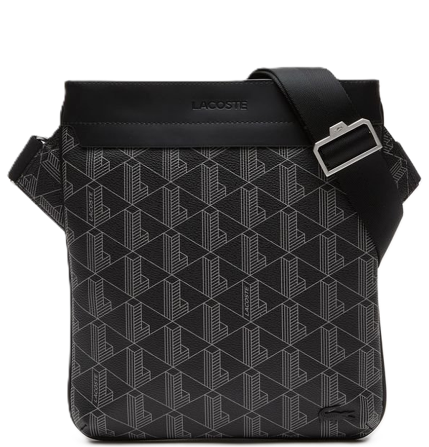  Túi Nam Lacoste The Blend Crossbody ‘Black' 