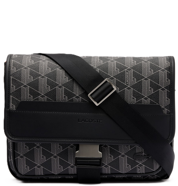  Túi Nam Lacoste The Blend Flap Close Large 'Black' 