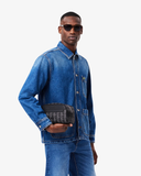  Túi Nam Lacoste Classic Canvas Toiletry 'Black' 