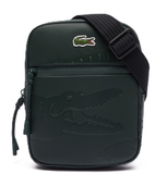  Túi Nam Lacoste Small LCST Flat Piqué Shoulder Bag 'Green' 