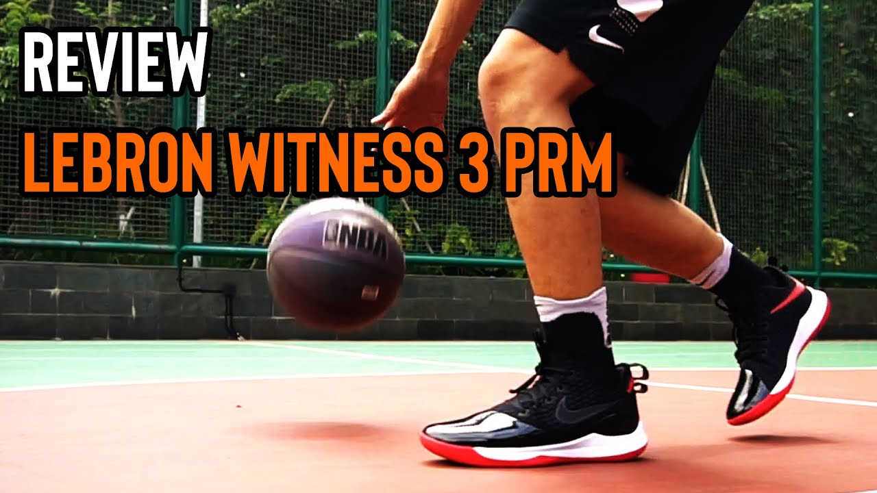  Giày Nike Lebron Witness 3 PRM 'Black' 