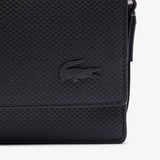  Túi Nam Lacoste Chantaco Leather Flap Bag 'Black' 