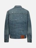  Áo Evisu Allover Rivets Seagull Denim Jacket 'Indigo' 