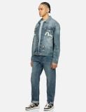  Áo Evisu Allover Rivets Seagull Denim Jacket 'Indigo' 