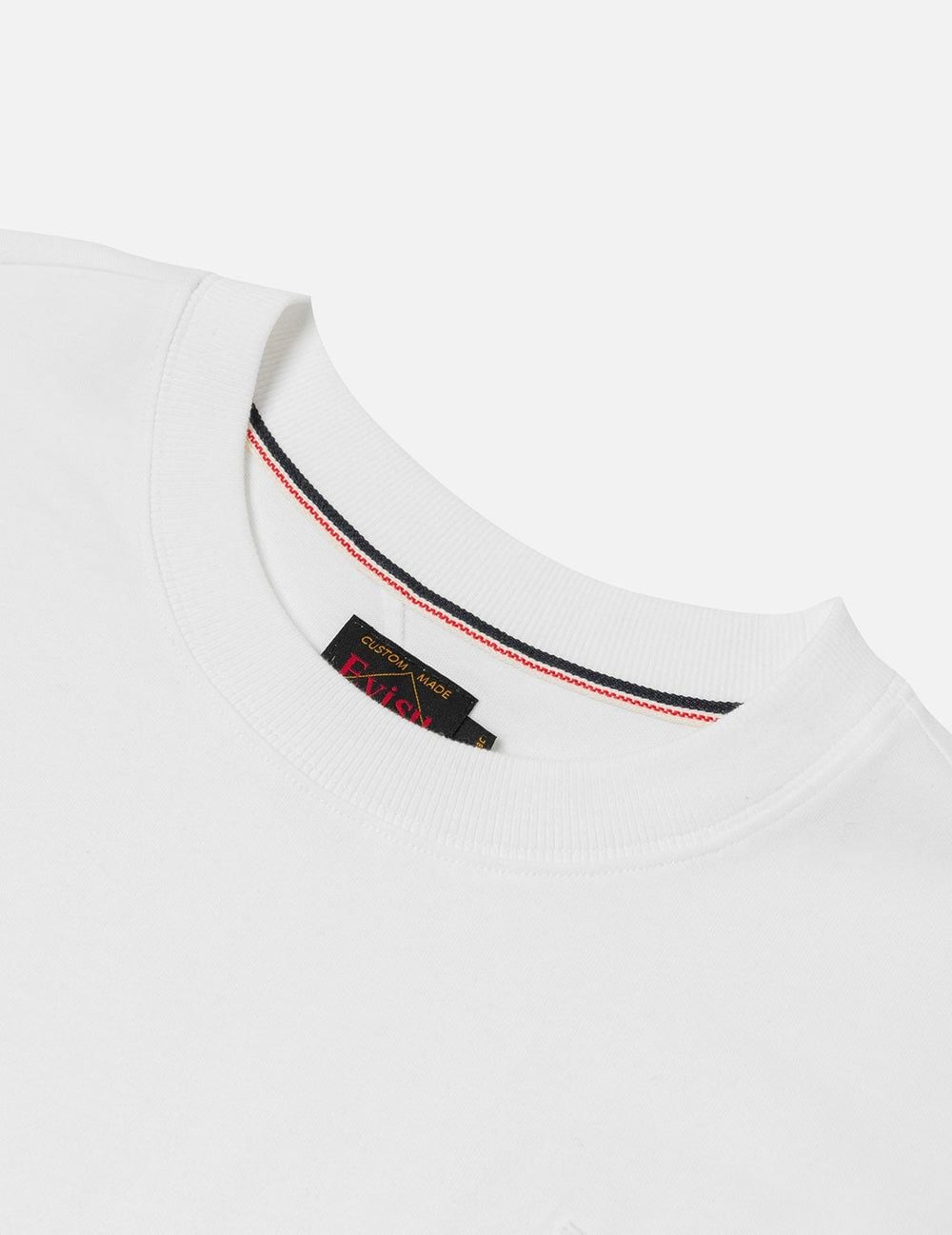  Áo Evisu Multi-Pocket and Multi-Print T-shirt 'White' 