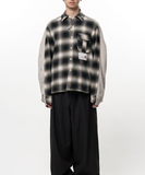  Áo Maison Mihara Yasuhiro Front Back Check 'Black White' 