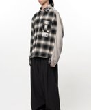  Áo Maison Mihara Yasuhiro Front Back Check 'Black White' 