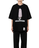  Áo Maison Mihara Yasuhiro Oliver Printed T-shirt 'Black' 