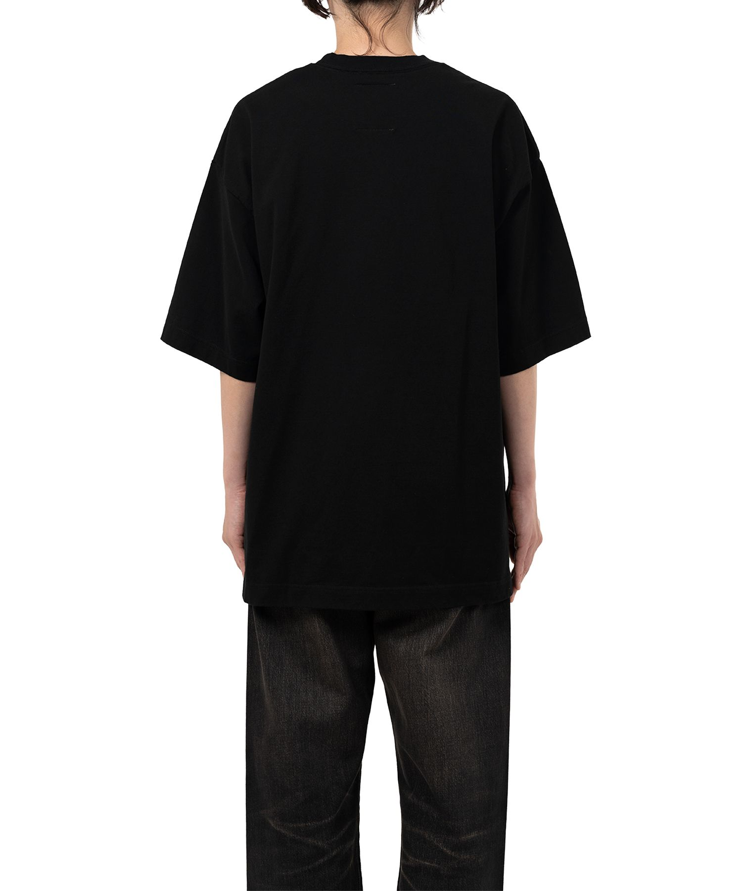  Áo Maison Mihara Yasuhiro Oliver Printed T-shirt 'Black' 