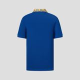  Áo Nam Versace Logo Collar Printed 'Blue' 