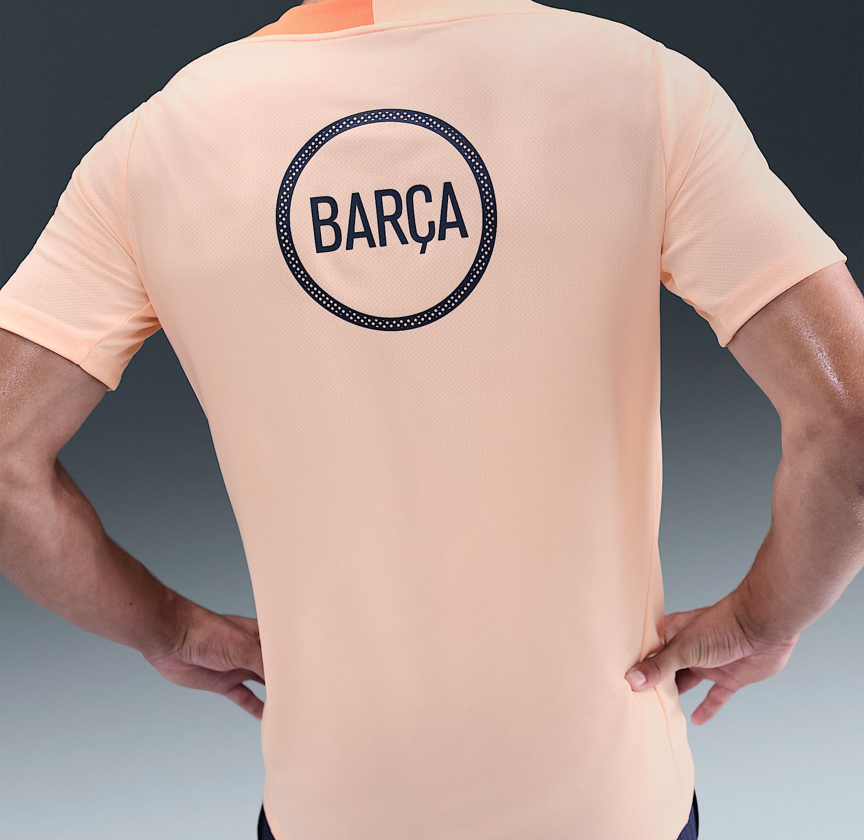  Áo Nike FC Barcelona Strike Top 25/26 'Crimson Tint' 