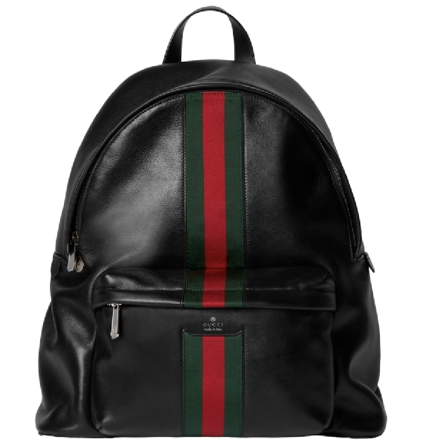 Balo Gucci Web Trademark Large Backpack 'Black' 
