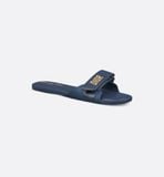  Dép Nữ Dior Dioriviera Dioract Slide 'Deep Blue' 