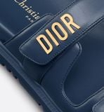  Dép Nữ Dior Dioriviera Dioract Slide 'Deep Blue' 