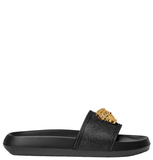  Dép Nữ Versace Palazzo Rubber Sliders 'Black' 