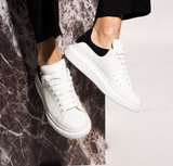  Giày Alexander McQueen Oversized 'White Black' 