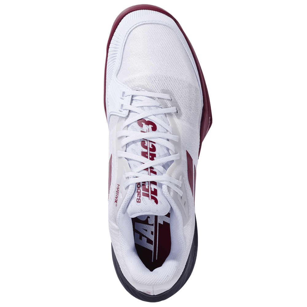  Giày Nam Babolat Jet Mach 3 All Court 'White Red' 