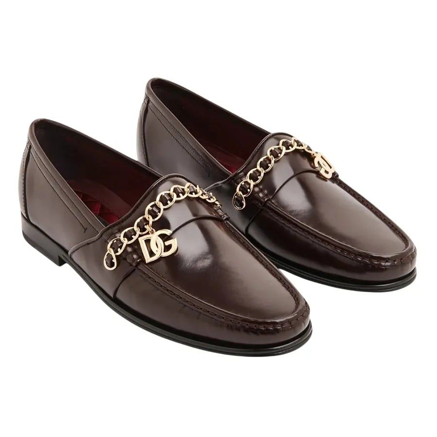  Giày Nam Dolce & Gabbana Formal Loafer 'Brown' 