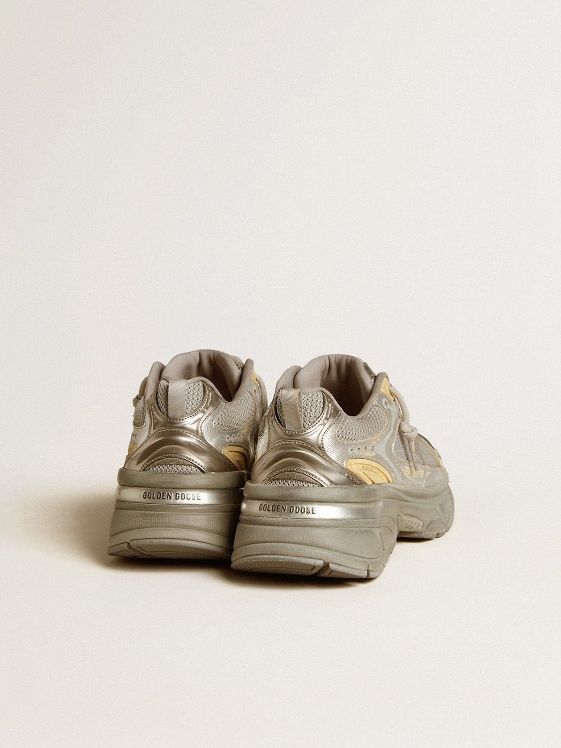  Giày Nam Golden Goose Lightstar 'Silver' 