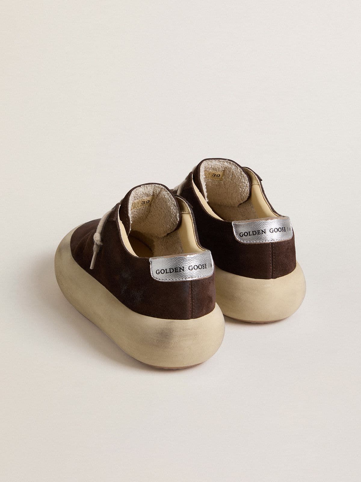  Giày Nam Golden Goose Space-Star 'Brown' 