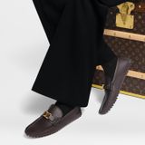  Giày Nam Louis Vuitton Hockenheim Moccasins 'Mocha Brown' 