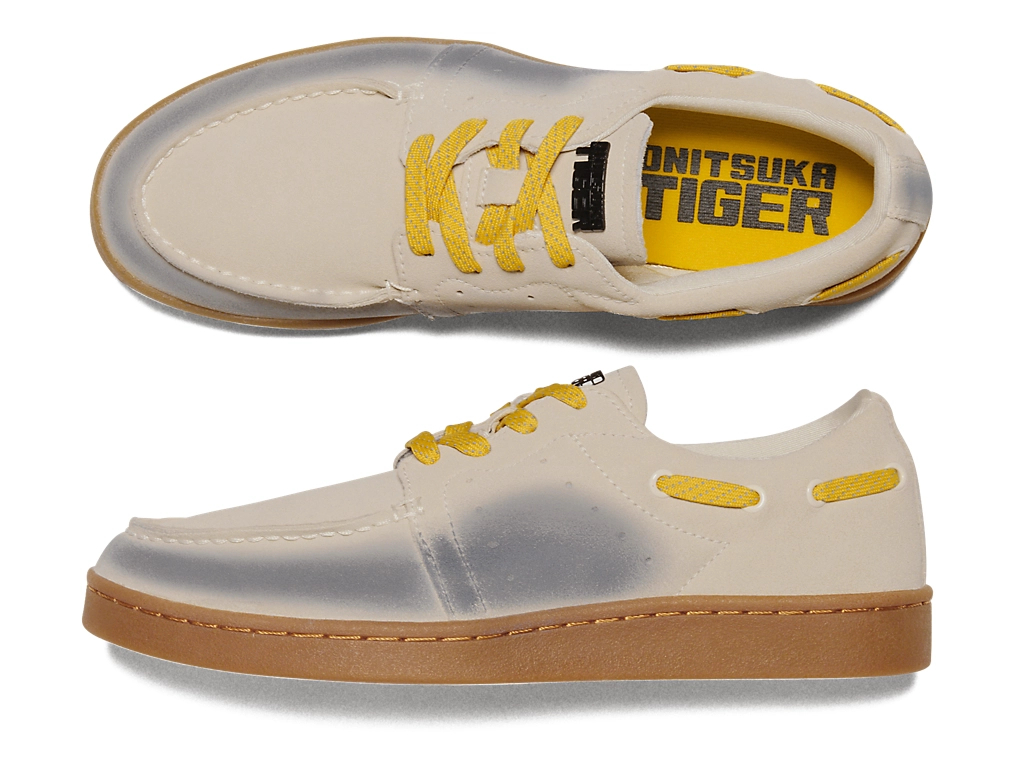  Giày Nam Onitsuka Tiger Deck 'Birch Safety Yellow' 