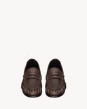  Giày Nam Saint Laurent Le Loafer Supple 'Brown' 