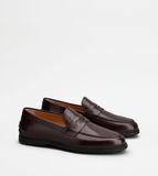  Giày Nam Tod's Loafers In Leather 'Burgundy' 