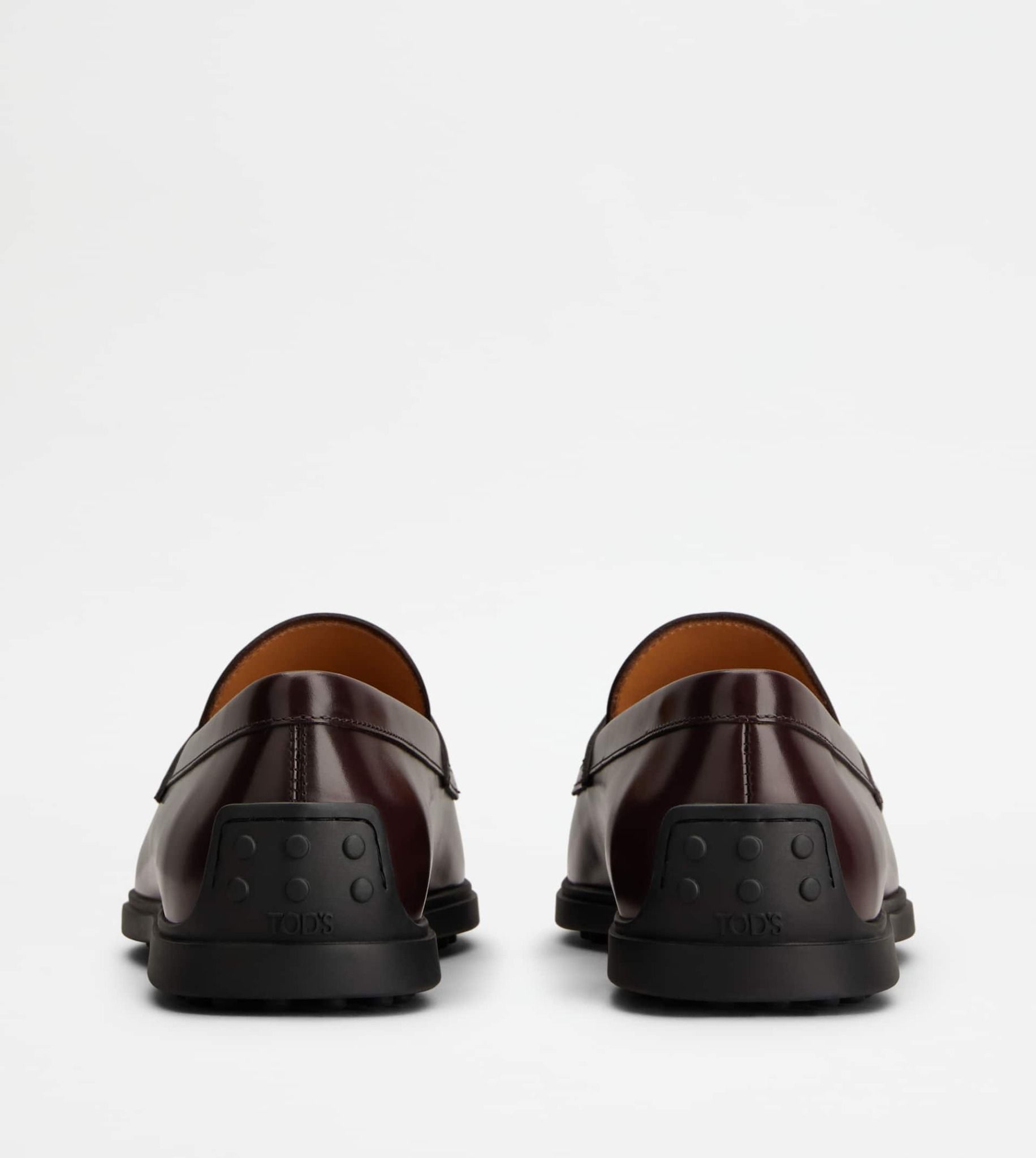  Giày Nam Tod's Loafers In Leather 'Burgundy' 