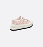  Giày Nữ Dior Walk'n'Dior Platform Sneaker 'Pink' 