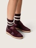  Giày Nữ Golden Goose Ball Star 'Burgundy' 