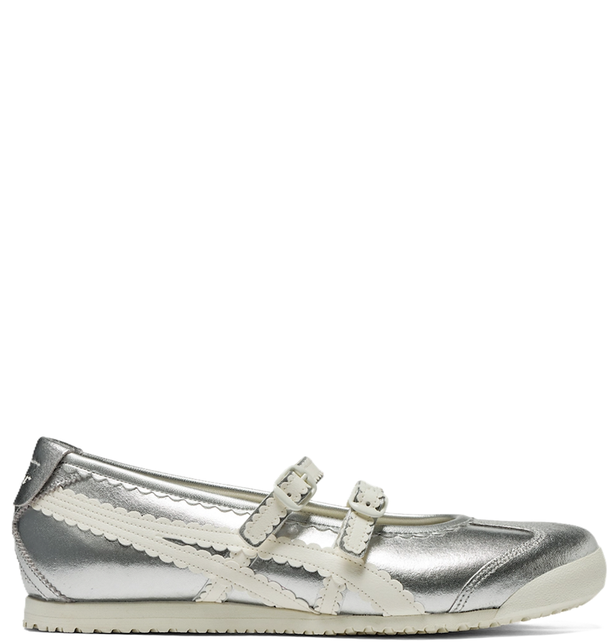  Giày Nữ Onitsuka Tiger Mexico 66 TGRS 'Silver Cream' 