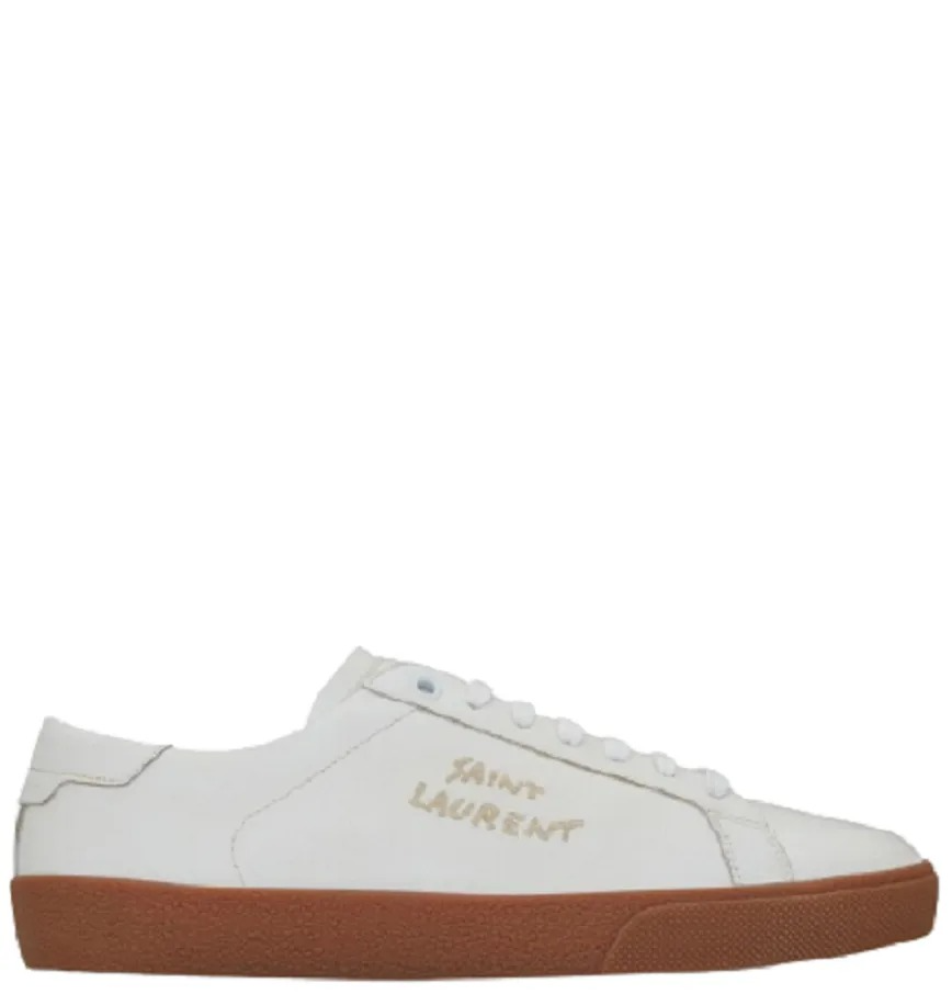  Giày Nữ Saint Laurent Court Classic SL 06 'White' 