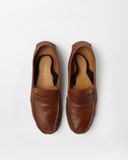  Giày Nữ Versace Guanto Moccassins 'Brown' 