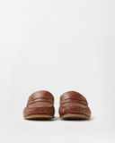  Giày Nữ Versace Guanto Moccassins 'Brown' 