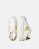  Giày Nữ Versace La Greca Trainers 'White' 