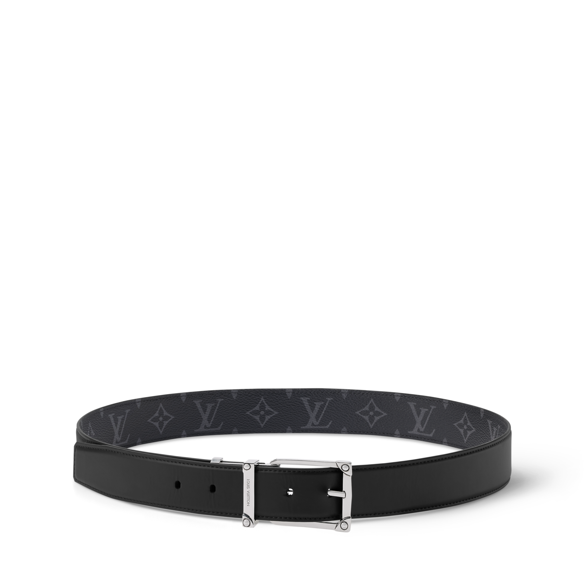  Thắt Lưng Nam Louis Vuitton Corner Pin 35MM Belt 'Black' 