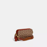  Túi Coach Charter Slim Crossbody In Signature 'Brown' 