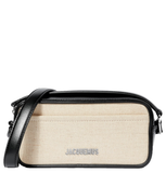  Túi Jacquemus Baneto Linen Camera Bag 'Greige' 