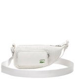  Túi Lacoste Perforated Small Shoulder Bag 'White' 