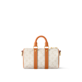  Túi Louis Vuitton Keepall Bandoulière 25 Bag 'Off White' 