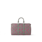  Túi Louis Vuitton Keepall Bandoulière 35 Bag 'Grey Pink' 