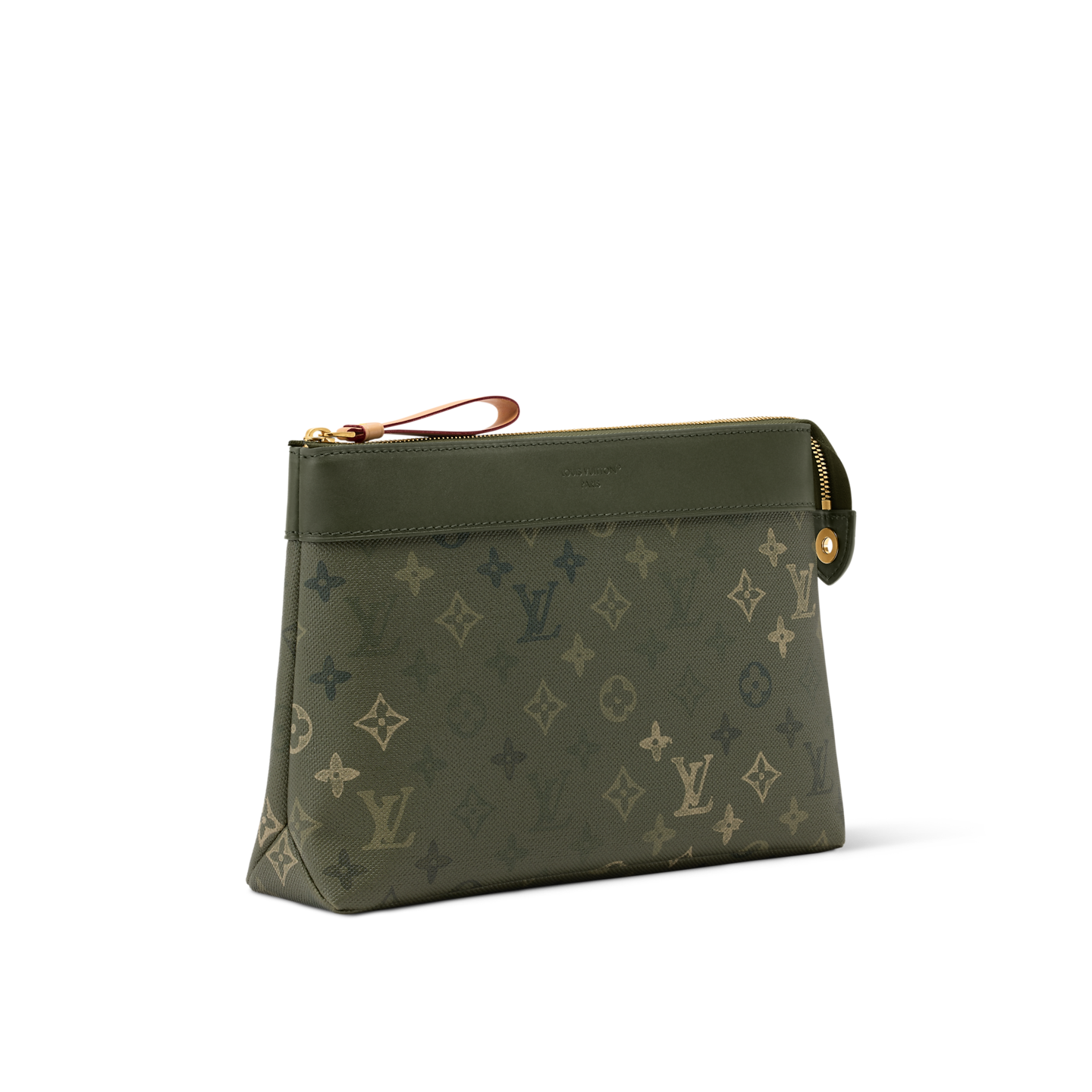  Túi Louis Vuitton Pochette Voyage Souple Pouch 'Khaki' 