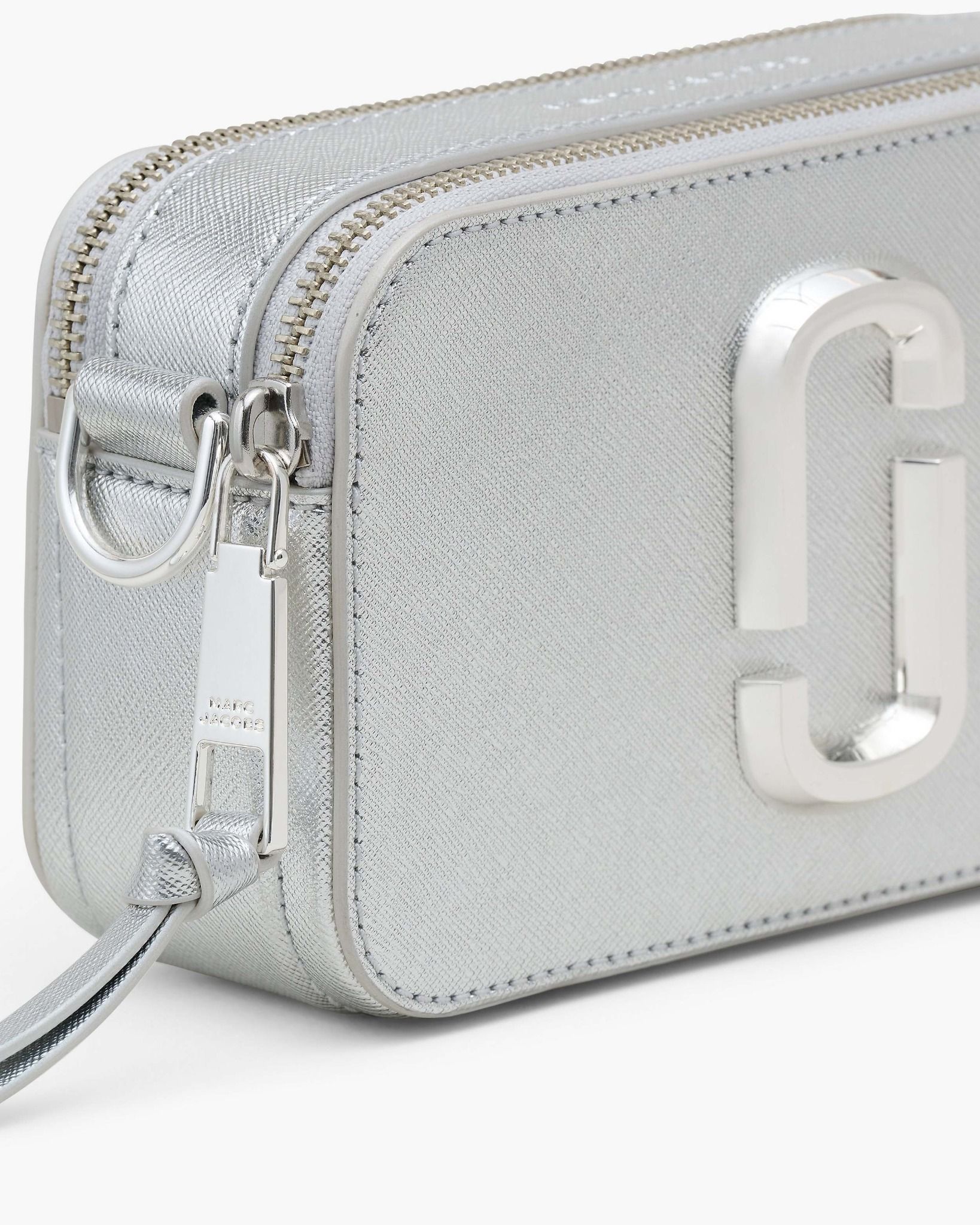  Túi Marc Jacobs Metallic Snapshot Dtm 'Silver' 