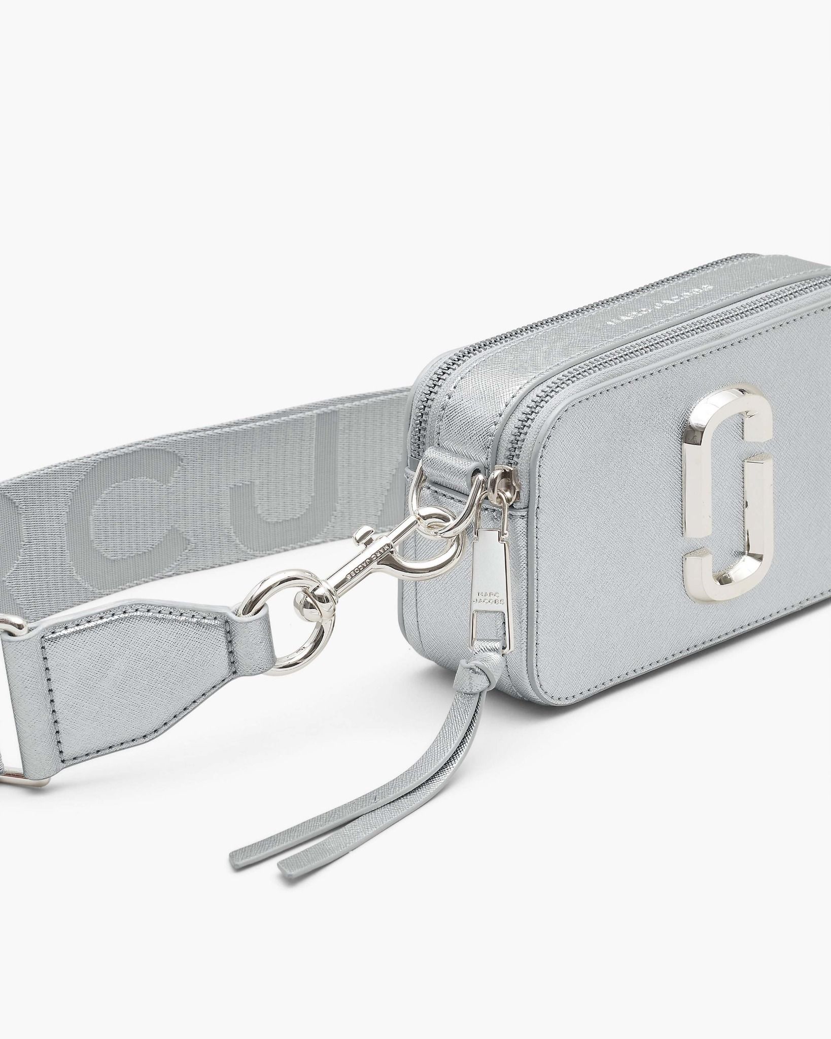  Túi Marc Jacobs Metallic Snapshot Dtm 'Silver' 